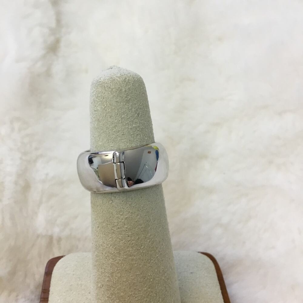 Sterling Silver Heart Crystal "I Love You" Ring - Picture 3 of 13